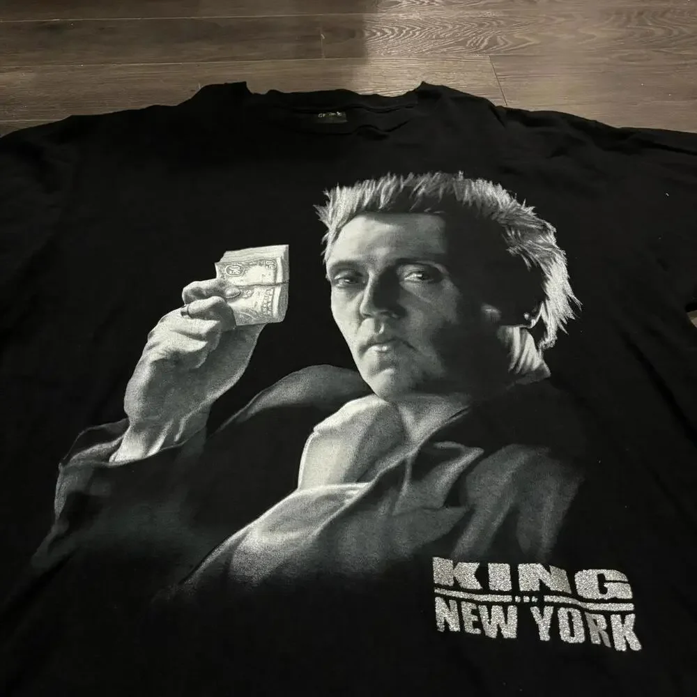Vintage kings of New York Christopher Walken t shirt 00s XXL - Picture 3 of 5